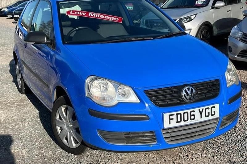 Used VW Polo 55 HP (40 kW) 2006 Blue Hatchback