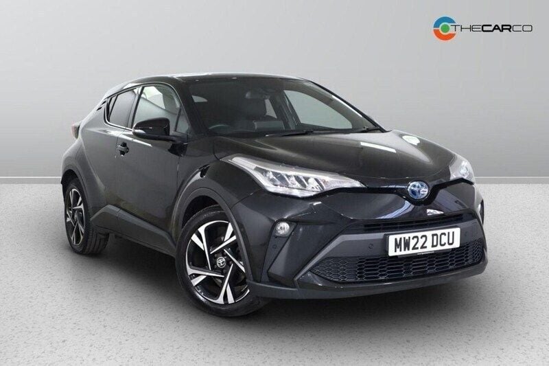 Black Used 2022 Toyota C-HR Design SUV | £18,475 (Fair price) - Image 1/1