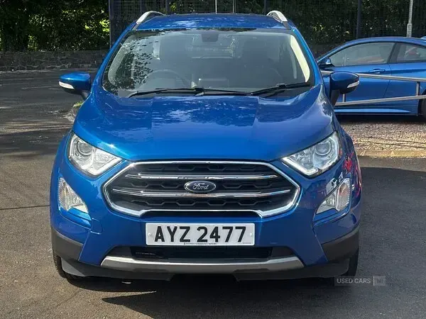 Used Ford Ecosport Titanium 125 HP (91 kW) 2020 Blue SUV