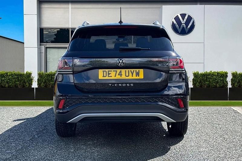 Used VW T-Cross R-line 115 HP (84 kW) 2024 Black SUV