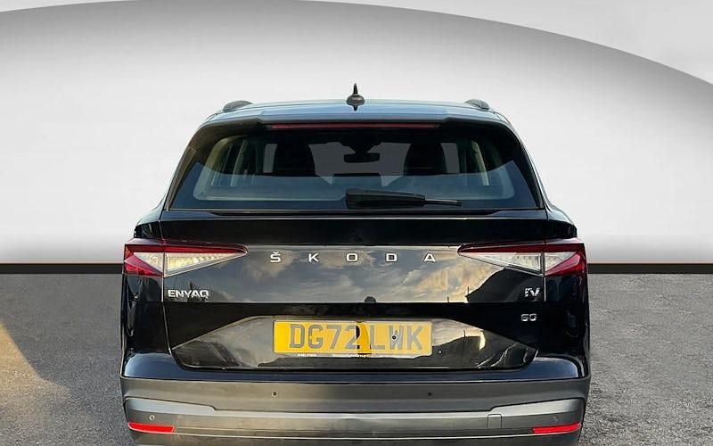 Used Skoda Enyaq iV ecoSuite 150 kW (204 HP) 2022 Black SUV