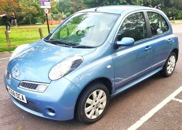 Used Nissan Micra Acenta+ 79 HP (58 kW) 2008 Blue Hatchback