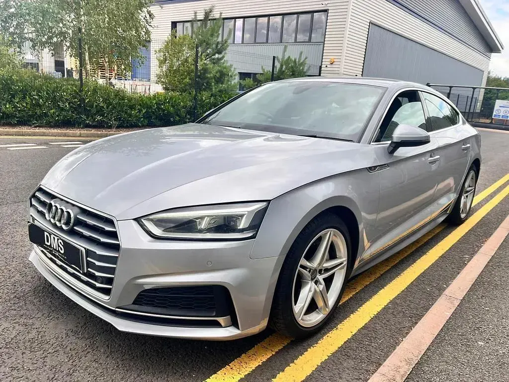 Used Audi A5 Sportback S-Line 190 HP (139 kW) 2017 Silver Hatchback