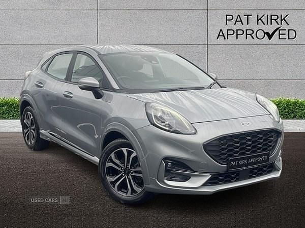 Silver Used 2021 Ford Puma ST-Line Hatchback | £15,295 (Fair price) - Image 1/3