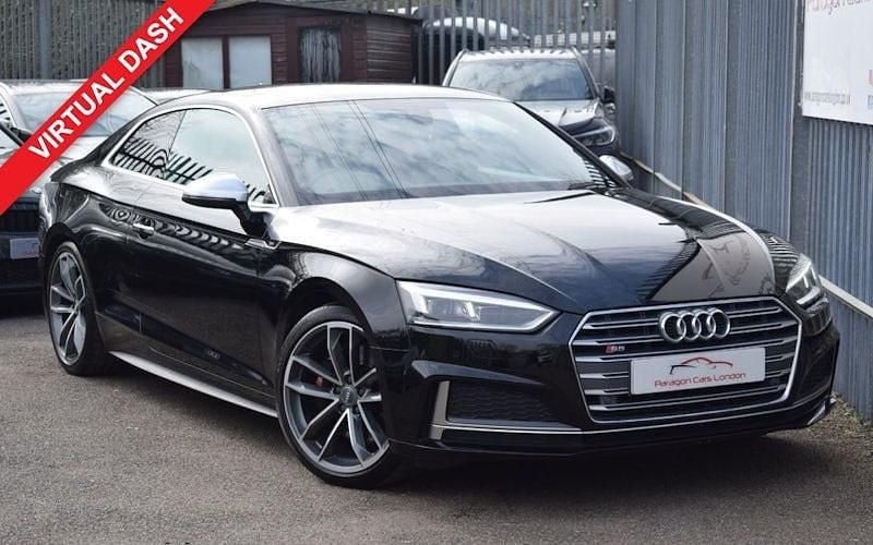 Used Audi S5 S-Line 354 HP (260 kW) 2017 Black Coupe