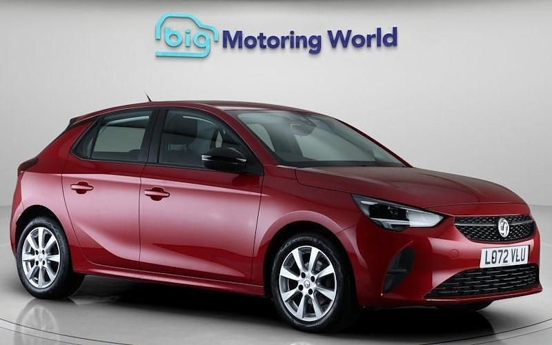 Used Vauxhall Corsa Design Edition 75 HP (55 kW) 2022 Red Hatchback