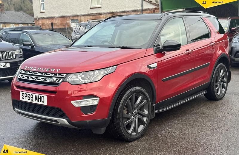 Used Land Rover Discovery Sport HSE Luxury 240 HP (176 kW) 2018 Red SUV