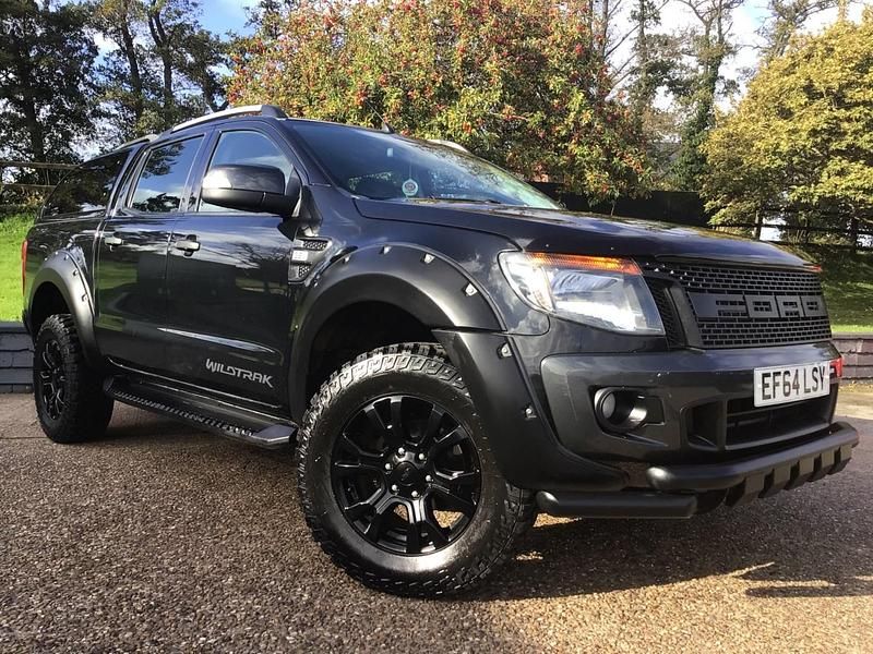 Black Used 2014 Ford Ranger Wildtrack Pickup | £9,990 (Super price) - Image 1/4