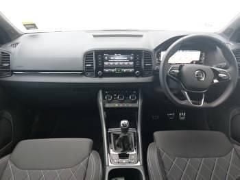 Used Skoda Karoq SportLine 150 HP (110 kW) 2024 Blue SUV