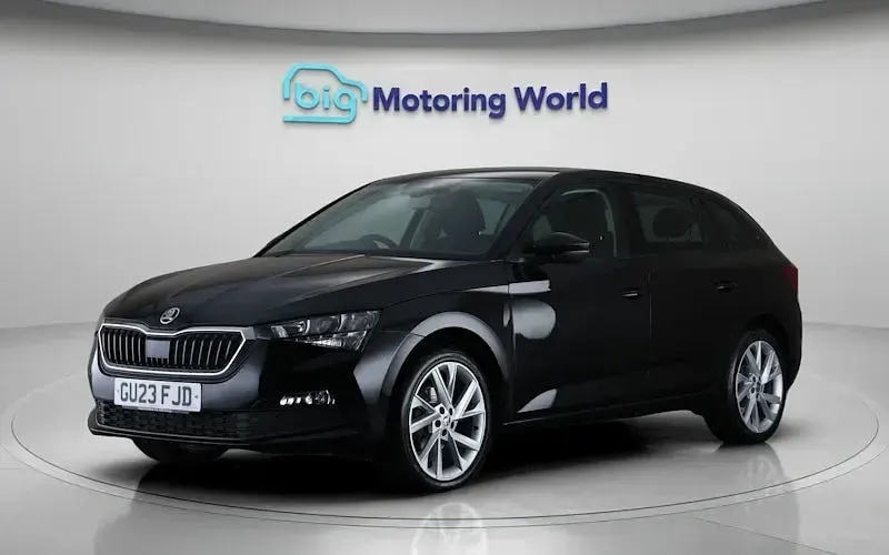 Used Skoda Scala SE L 110 HP (80 kW) 2023 Black Hatchback