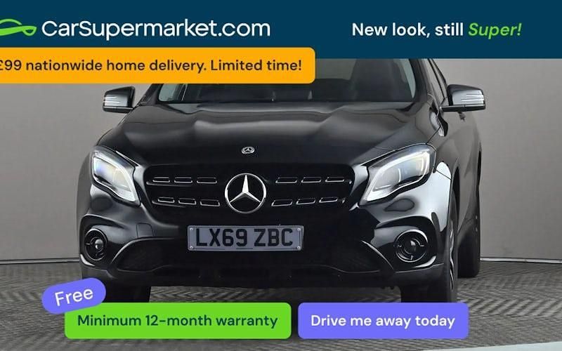 Used Mercedes GLA180 Urban 122 HP (89 kW) 2019 Black SUV