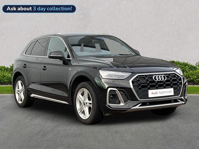 Black Used 2024 Audi Q5 S-Line SUV | £37,522 (Fair price) - Image 1/4