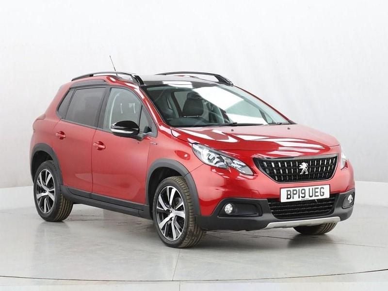 Used Peugeot 2008 GT-line 100 HP (73 kW) 2019 Red SUV