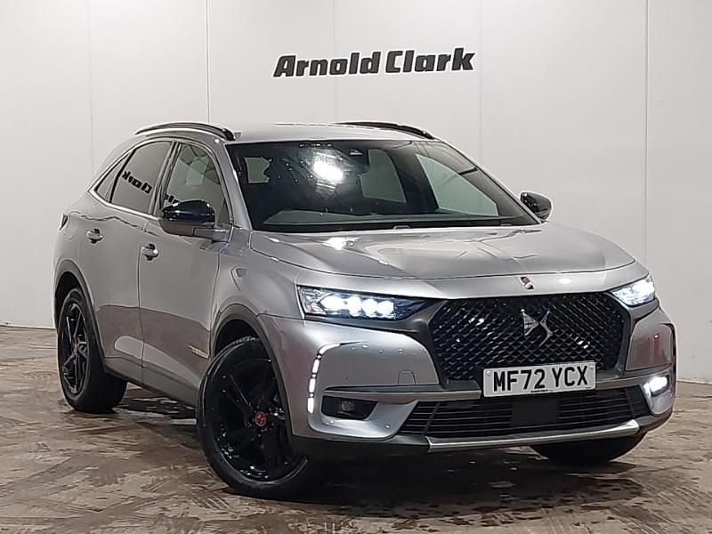 Grey Used 2022 DS Automobiles DS7 Crossback Performance Line Plus SUV | £18,698 (Fair price) - Image 1/4