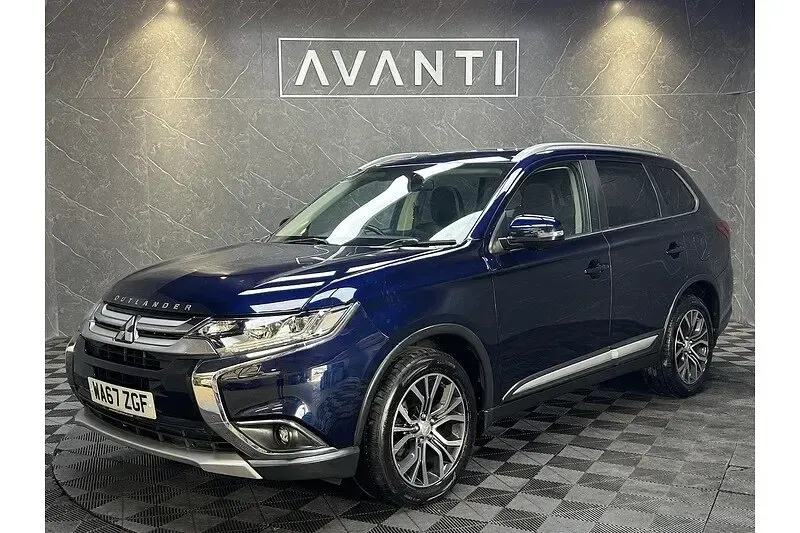 Used Mitsubishi Outlander 147 HP (108 kW) 2017 Blue SUV