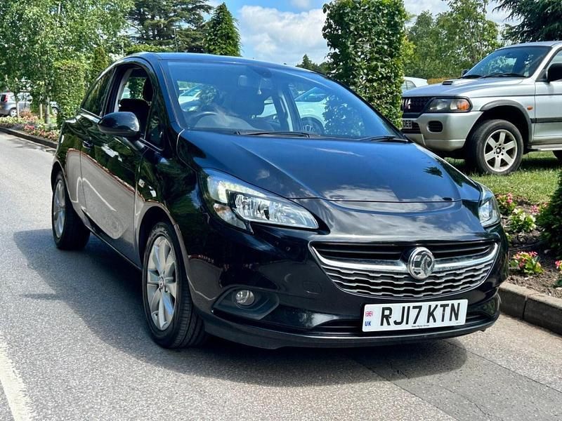 Black Used 2017 Vauxhall Corsa Hatchback | £3,995 (Fair price) - Image 1/3