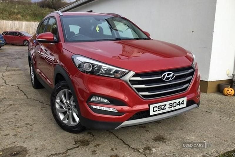 Red Used 2018 Hyundai Tucson SE SUV | £9,350 (Fair price) - Image 1/1