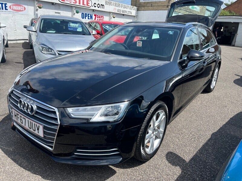 Black Used 2017 Audi A4 Sport Estate | £11,990 (Fair price) - Image 1/4