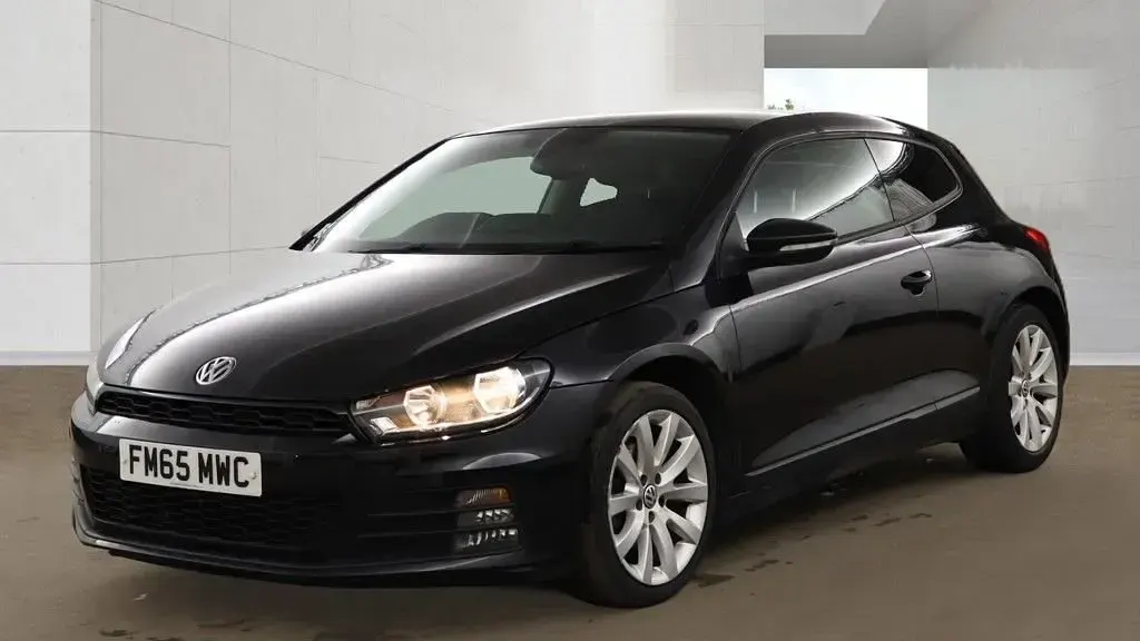 Used VW Scirocco 125 HP (91 kW) 2016 Black Coupe
