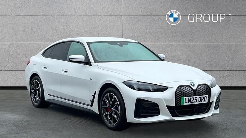 White Used 2025 BMW i4 M Sport Sedan | £41,990 (Good price) - Image 1/4