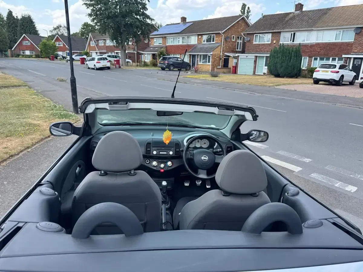 Used Nissan Micra C+C 2006 Silver Cabriolet