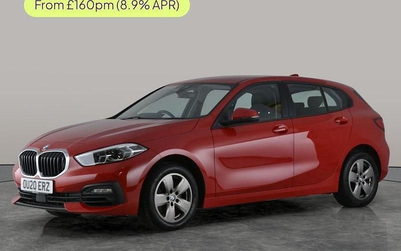 Used BMW 118 140 HP (102 kW) 2020 Red Hatchback