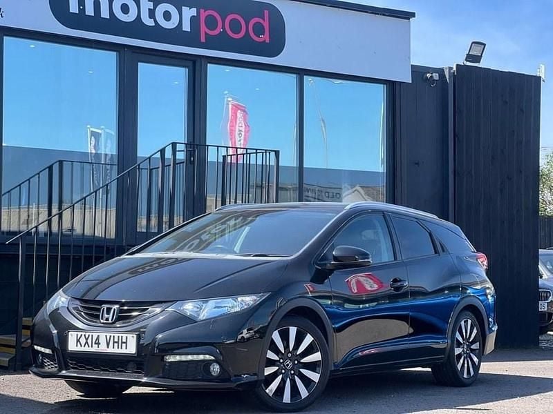 Begagnad Honda Civic SR 2014 Svart Kombi