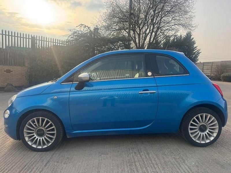 Used Fiat 500 Mirror 69 HP (50 kW) 2018 Blue Hatchback