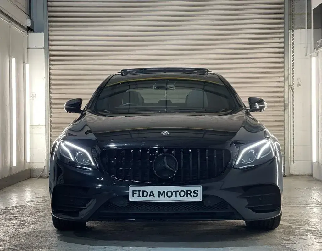 Used Mercedes E220 AMG line 2020 Black Sedan