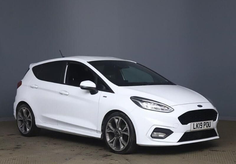 Used Ford Fiesta ST-Line 100 HP (73 kW) 2019 White Hatchback