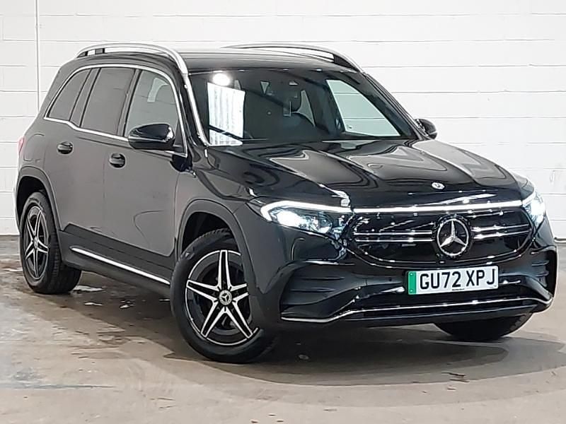 Black Used 2022 Mercedes EQB350 AMG line SUV | £27,298 (Fair price) - Image 1/4