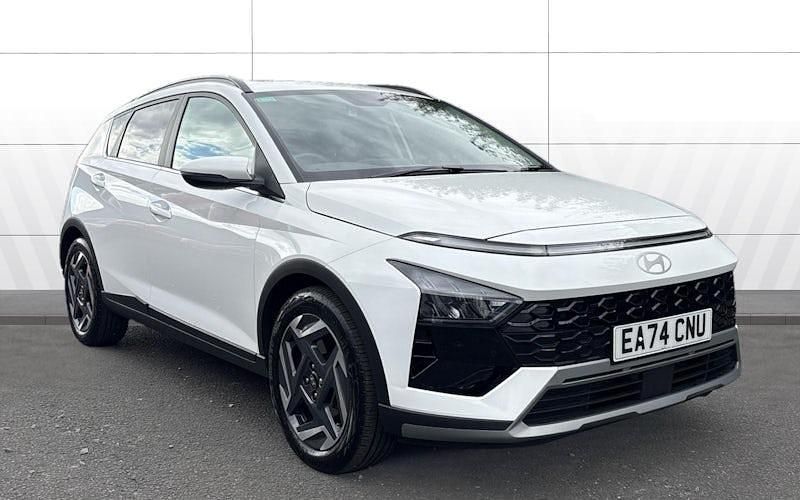 White Used 2024 Hyundai Bayon Ultimate SUV | £17,532 (A bit pricey) - Image 1/4