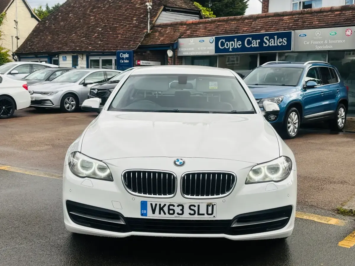 Used BMW 520 2013 White Sedan