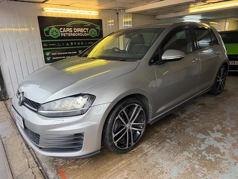 Used VW Golf VII GTD 184 HP (135 kW) 2016 Silver Hatchback