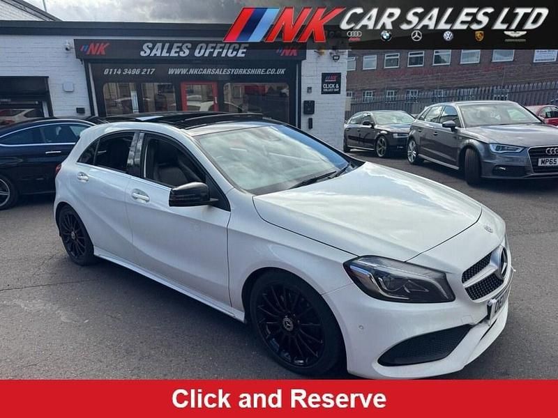 White Used 2017 Mercedes A220 AMG Line Premium Plus Hatchback | £13,995 (A bit pricey) - Image 1/4
