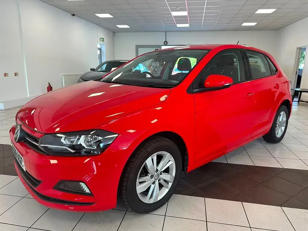 Used VW Polo SE 2018 Red Hatchback