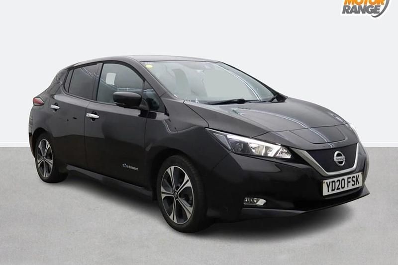 Black Used 2020 Nissan Leaf N-Connecta Hatchback | £9,895 (Fair price) - Image 1/1