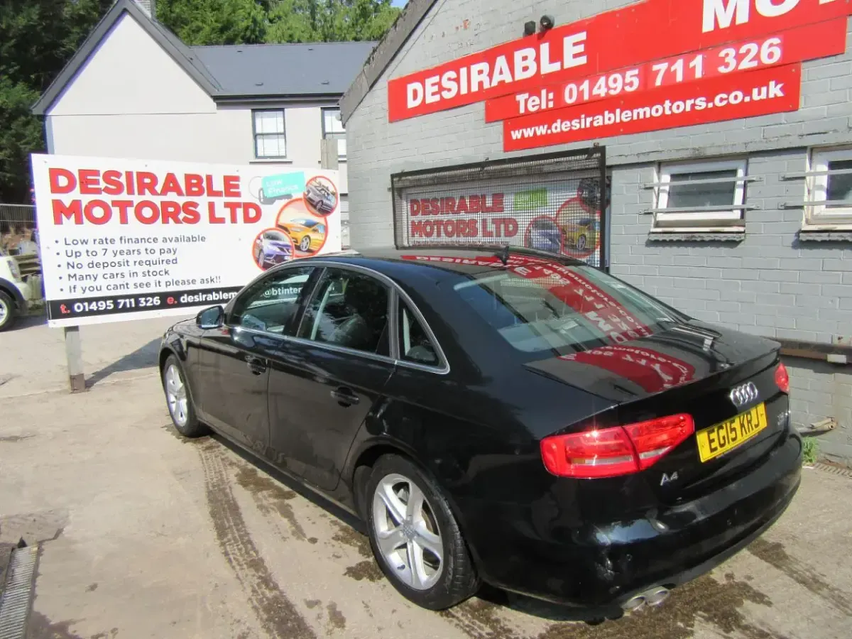 Used Audi A4 163 HP (119 kW) 2015 Black Sedan