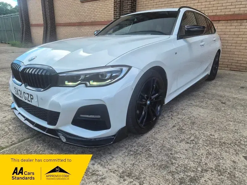 Used BMW 320 M Sport 187 HP (137 kW) 2021 White Estate