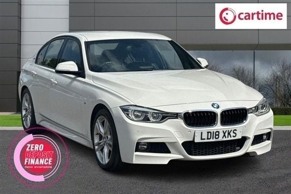White Used 2018 BMW 330 M Sport Sedan | £13,799 (Super price) - Image 1/3