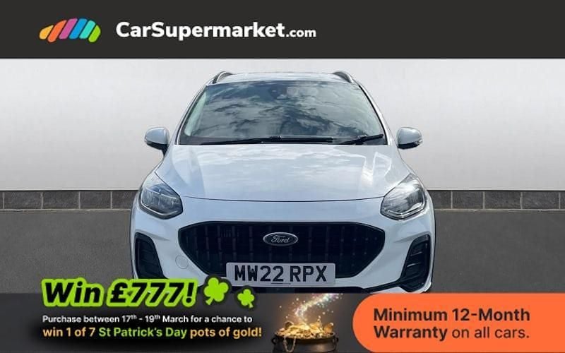 Used Ford Fiesta Active 125 HP (91 kW) 2022 White Hatchback