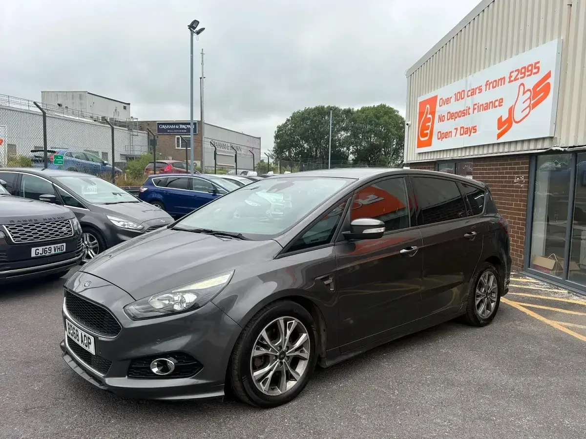 Used Ford S-MAX ST-Line 180 HP (132 kW) 2018 Grey MPV