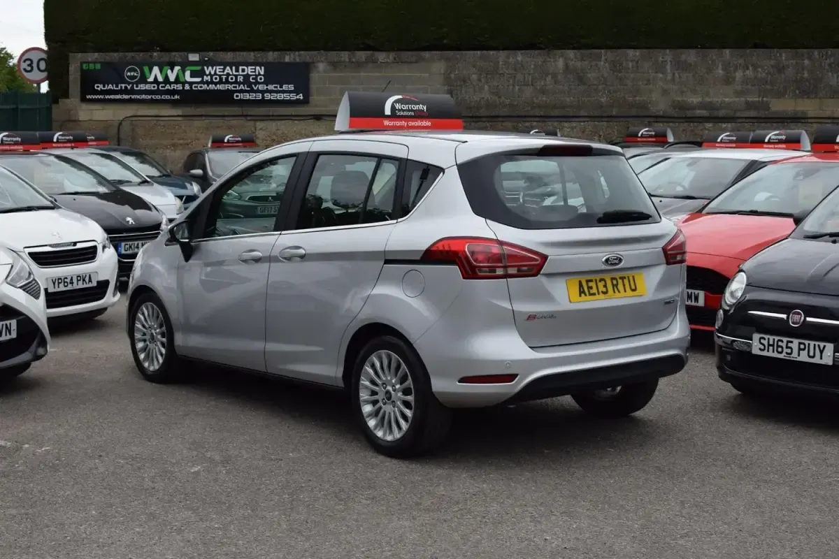 Używany Ford B-MAX Titanium 100 KM (73 kW) 2013 Srebrny Minivan