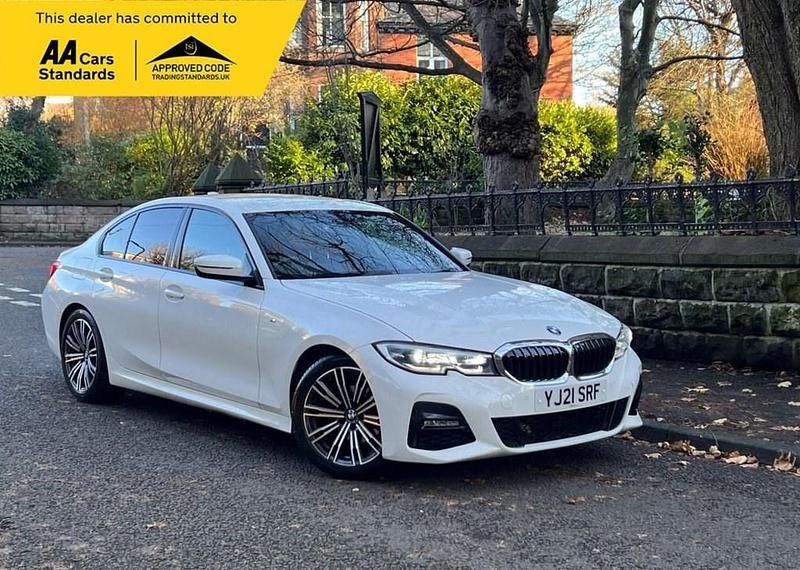 White Used 2021 BMW 318 M Sport Sedan | £16,995 (Fair price) - Image 1/4