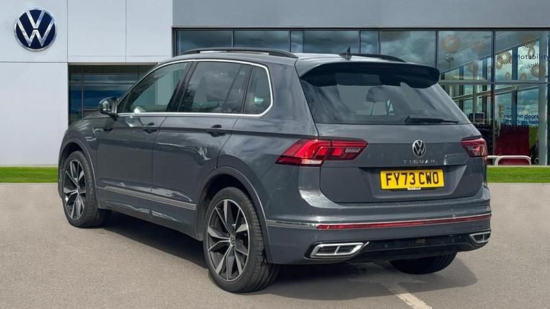 Used VW Tiguan R-line 150 HP (110 kW) 2023 Dolphin grey SUV
