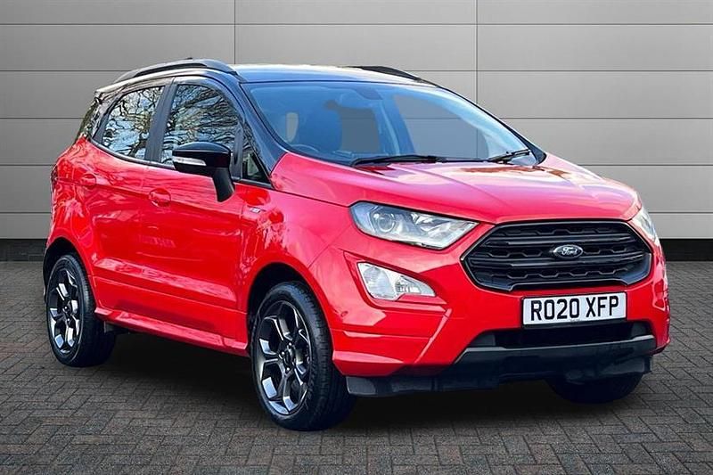 Race red Used 2020 Ford Ecosport ST-Line SUV | £10,650 (Fair price) - Image 1/4