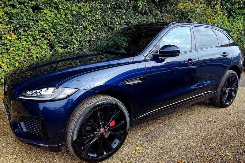 Blue Used 2020 Jaguar F-Pace S SUV | £22,995 (Fair price) - Image 1/1
