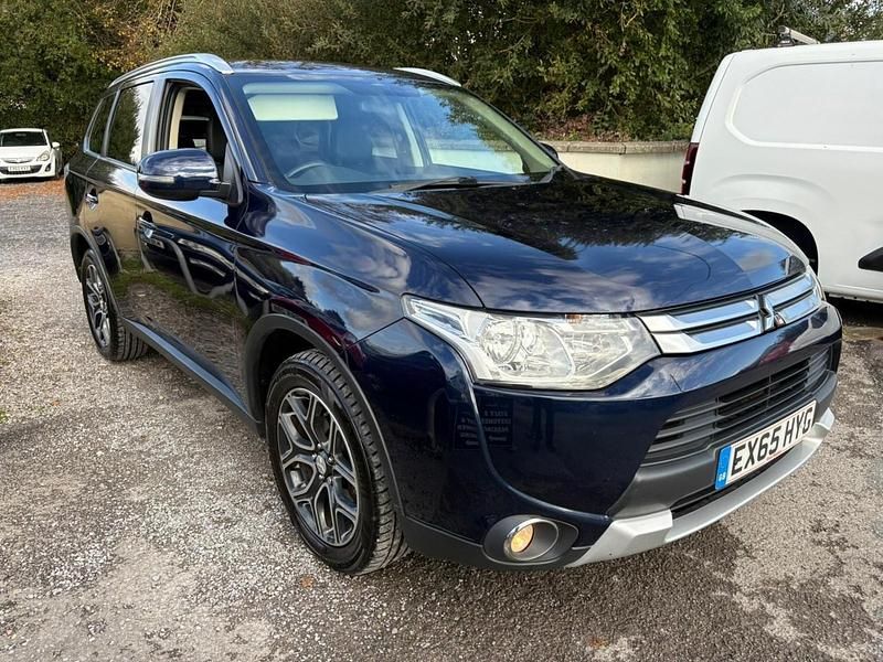 Blue Used 2015 Mitsubishi Outlander SUV | £5,995 (Fair price) - Image 1/4