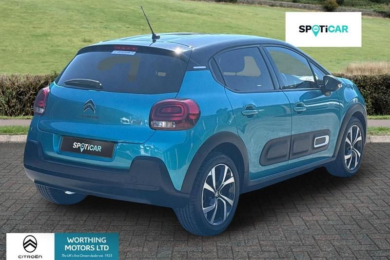 Used Citroën C3 PureTech 108 HP (79 kW) 2023 Blue Hatchback