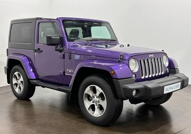 Purple Used 2018 Jeep Wrangler Sahara SUV | £28,995 (Super price) - Image 1/4